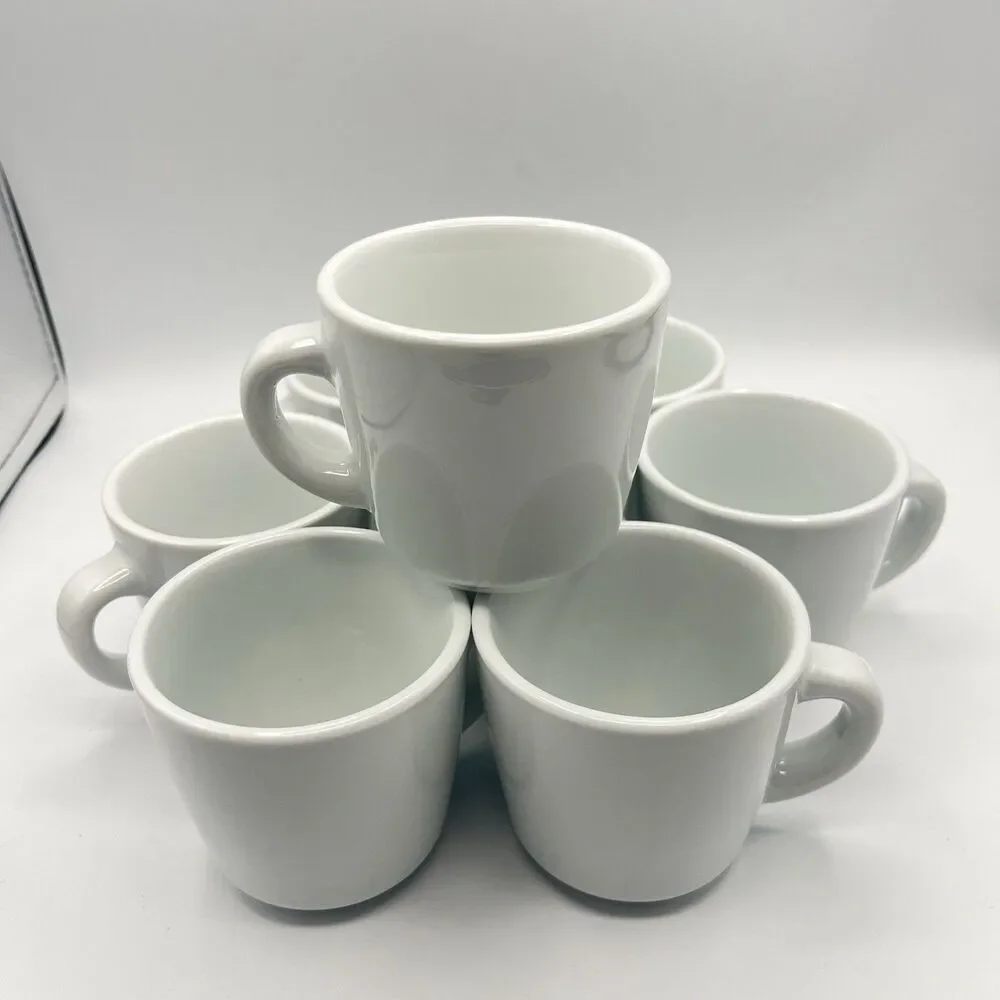 Williams Sonoma Set of 8 Stoneware Coffee Cups 8 oz. - Everyday Collection